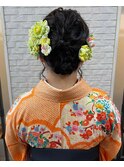 着付×ヘアセット