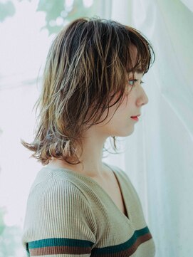 美容室チック 大島店(chic) 外はねウルフミディ［大島/大島駅］