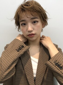 エヌアンドエー 草加店(N&A) 大人ガーリー・モードヘア・ハイライト・ショートヘア#草加