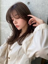 グルグル 札幌大通(GULGUL)&nbsp;チョコレート/大人ガーリー/顔まわりレイヤー[札幌大通駅]