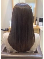 ジーナ 本八幡(Zina)&nbsp;髪質改善＊艶髪ストレートシルキーベージュ＊美髪【Zina本八幡】