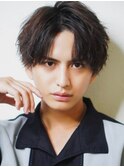 緩めスパイラルセンターパート