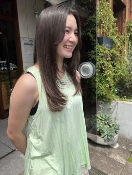 へアサロンアンドカフェガーデン(hair salon&cafe GARDEN) レイヤーカット/顔まわりレイヤー