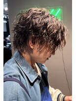 スキル(SKILL) 【SKILL】ツーブロック刈り上げショートメンズパーマハイライト