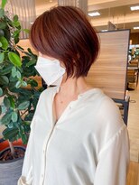 バランス ヘアーアンドアイラッシュ 野田店(balance.)&nbsp;ショートボブ×プリカール
