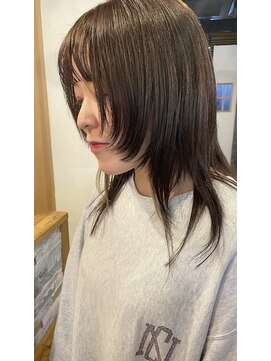 ヘアーアンドメイク ルシア 梅田茶屋町店(hair and make lucia) ポイントカラー