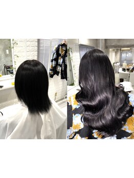  [当日予約可/西中島南方駅徒歩2分]最高級人毛使用!持ち・質良し◎自分でもアレンジしやすいシールエクステ