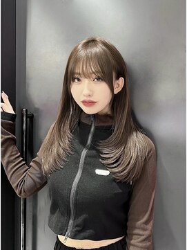 アディション 新宿(ADITION) 顔周りカット/ざくざくレイヤー