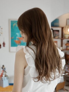 ニュイ(NUIT) ミルクティーベージュダブルカラーケアブリーチハイライトカラー