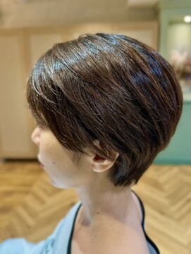 ドラマチックヘア 野鳥の森店(DRAMATIC HAIR) ハンサムショート／大人ショートボブ◎20代◎30代◎40代