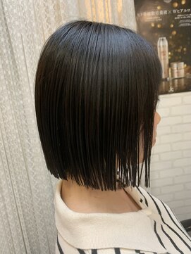 ロマンヤカタ ファース(ROMAN YAKATA fars) 髪質改善　切りっぱなしボブ　キッズカット@田代9/20