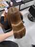 髪質改善サイエンスアクア＋ケアカラーリタッチ￥19000