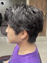 フイ 新宿3丁目(Hui)&nbsp;ハイトーンカラー/マッシュパーマ/アースカラー/men's/