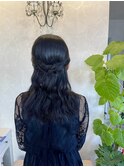 シンプルヘアセット