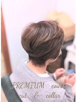 ヘアアトリエ ナイン 岡部店(hair atelier nine) メルティーカラー/似合わせカット/ウェーブミディアム/福島市