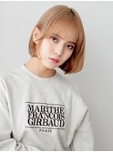 フェミニンボブスタイル