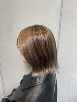 アンカー(ANCHOR)&nbsp;シークレットハイライト×切りっぱなしボブ