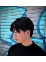 シザーズ(SCISSORS)&nbsp;センターパート/ジェントルショート/理容室/郡山/学生カット