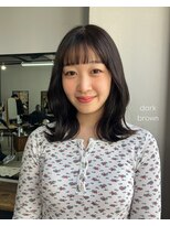 ロティー(loty)&nbsp;【SEIRA】sheer brown × シースルーバング