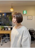 マッシュボブ/顔まわりレイヤー/ミニボブ