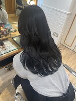 ネオリーブ チロル 横浜西口店(Neolive CiroL.)&nbsp;透け感シアーグレージュ×ローレイヤー