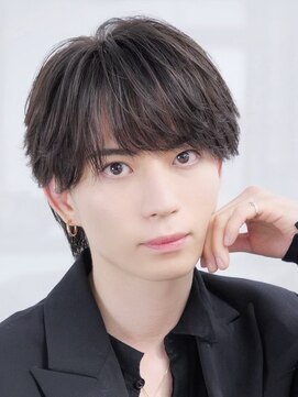 オーシャントーキョー 原宿(OCEAN TOKYO) シースルーフェザーパーマラウンドマッシュウルフ