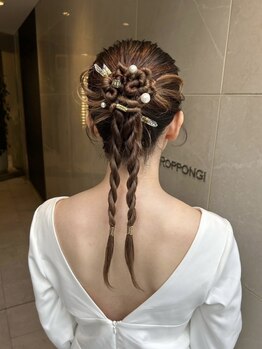 ルーチェ 六本木(Luce)の写真/[六本木駅より徒歩3分/アクセス抜群！]様々なシーンに対応可能なヘアセット＆ヘアメイク＆着付けの専門店☆