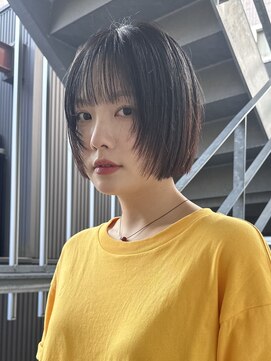 タロ(TALO) 【TALO】ぷつっとボブ×顔周りレイヤー