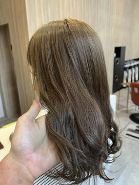 ナップヘアースコヤ(NAP hair Scoya) オリーブ×ベージュ