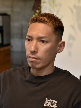 リム メンズヘア(LIM men's hair) 渋髪濡れ感フェードソフモヒ【メンズカット/倉敷/中島】