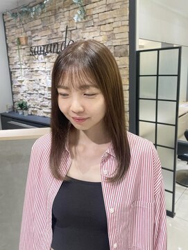 ケンジサナンド(KENJE Sanando) マロンベージュ