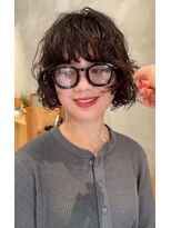 カフネ ジュントス ヨロ(Cafune' juntos YOLO)&nbsp;ボブ癖毛風パーマ