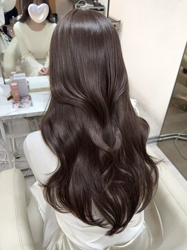 ユニ 表参道(uni) 10代20代30代/韓国風くびれレイヤーカット/ヨシンモリエギョモリ