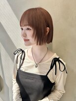 グロー 大宮(GLROW)&nbsp;▲前髪顔まわりボブレイヤーボブ顔まわり縮毛矯正haruhi