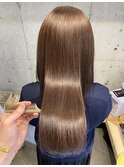 トリートメント配合！髪質改善ストレートで艶髪美人☆