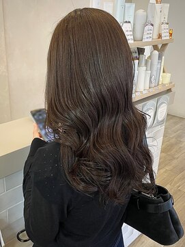 ジュエ ヘアー デザイン(Jue hair design) ダークブラウン/春カラー/20代/西三河/知立