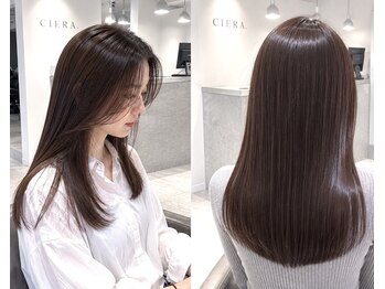 シエラ 心斎橋(CIERA.)の写真/【心斎橋】ダメージ最小限で叶える、圧倒的艶と柔らかさの美髪ストレート