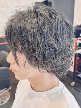 アグ ヘアー フォーキー 焼津店(Agu hair Forky) 【色気のある無造作パーマスタイル】