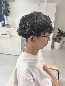 メロウ(mellow) スペインカール×メッシュキャップハイライト