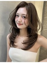 ロンドシトリン 四条烏丸(Lond citrine)&nbsp;【Lond citrine】グレージュ/レイヤー/顔周り/ハッシュカット