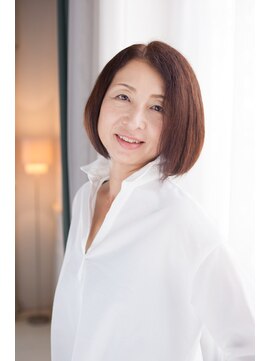 ピース(hair design Peace) 髪も心もフワッと軽やか上品ボブ