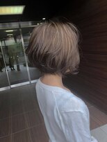 ヘアメイク シュシュ(Hair make chou chou) ハイライトグレージュアッシュブラウンネオウルフ30代40代