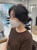 ニコフクオカヘアーメイク(NIKO Fukuoka Hair Make) 【NIKO】福岡天神大名ハンサムショートパーマ前髪長め大人可愛い