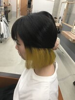 クラップ(Clap by Tetote)&nbsp;【CLAP 武庫之荘】インナーカラー＿イエロー