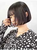 ミニボブ_ボブルフクールショートピンクベージュ_ba311071