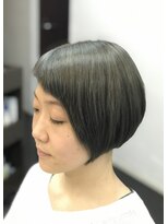 トイロヘアー(toiro hair)&nbsp;アシメバングのグラボブ2