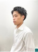 メンズのビジネスショートヘア