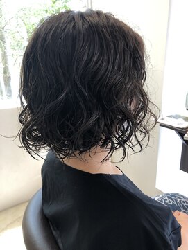 シャンティーク(shanteek) ショートボブパーマ