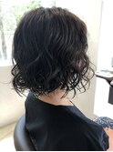 ショートボブパーマ