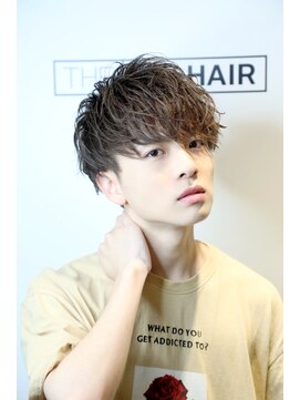 ザ サードヘアー 津田沼 (THE 3rd HAIR) 束感　刈り上げ　ナチュラル　ソフトスパイラルマッシュ